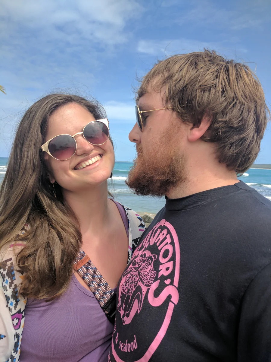 A favorite candid of the couple